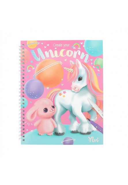 Omaľovánka s farebnými fixkami