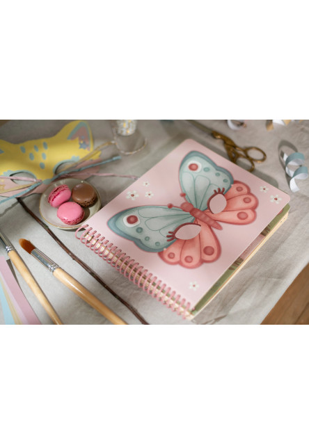 Kniha s vystrihovacími maskami Rosa