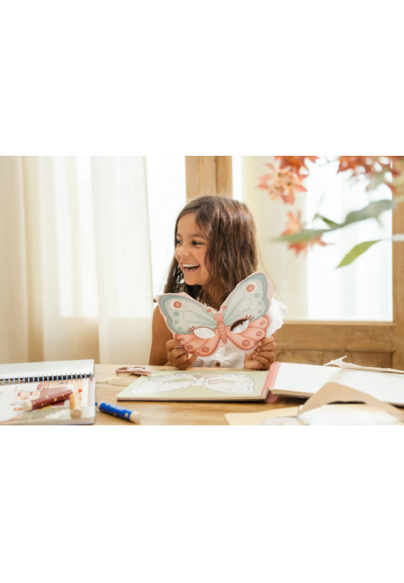 Kniha s vystrihovacími maskami Rosa