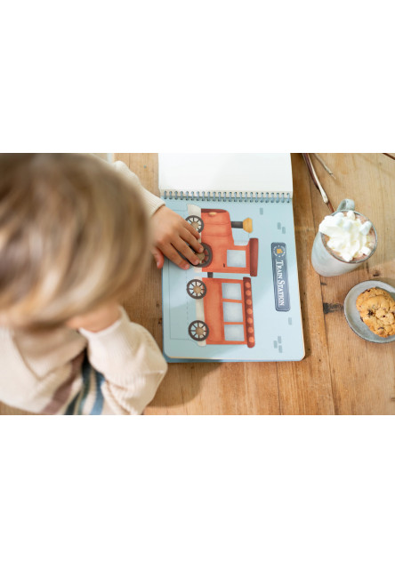 Kniha s vystrihovacími autami Jim