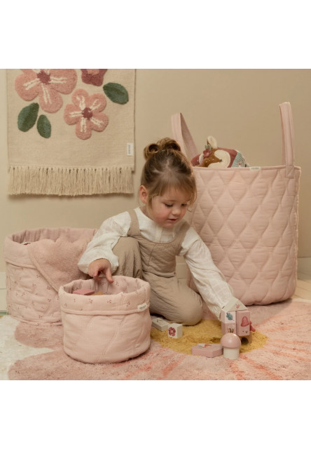 Košík textilný obojstranný veľký Pure Blossom