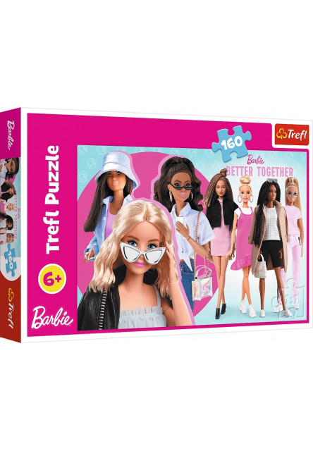 Trefl Puzzle 160 dielikov - Barbie a jej svet