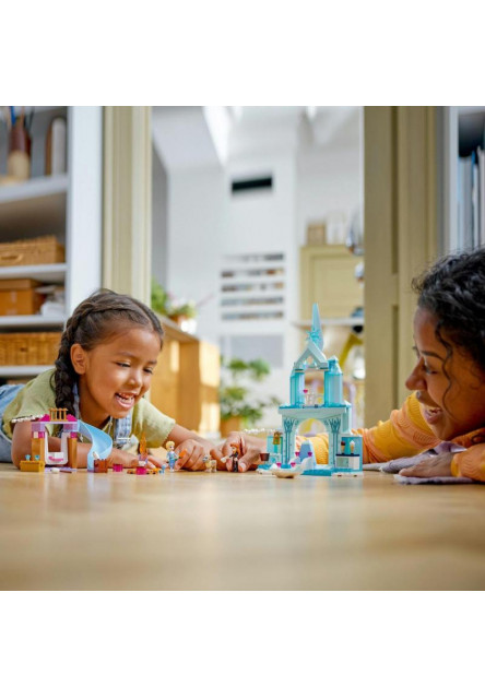 Elsa a hrad z Ľadového kráľovstva