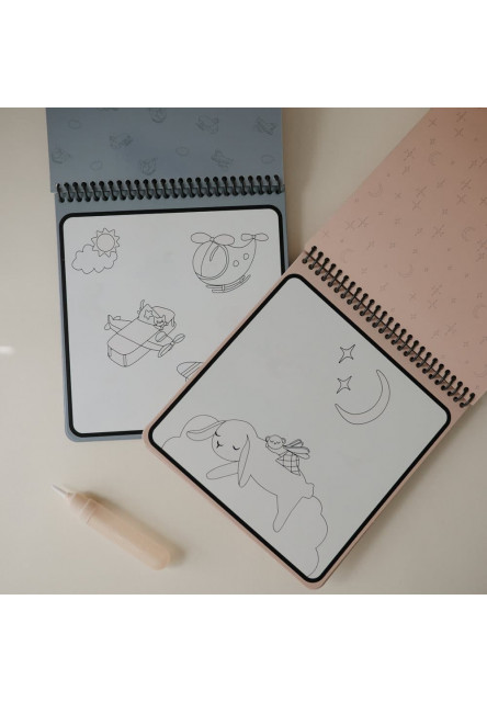 Znovu použiteľná omaľovávanka mushie - vehicles