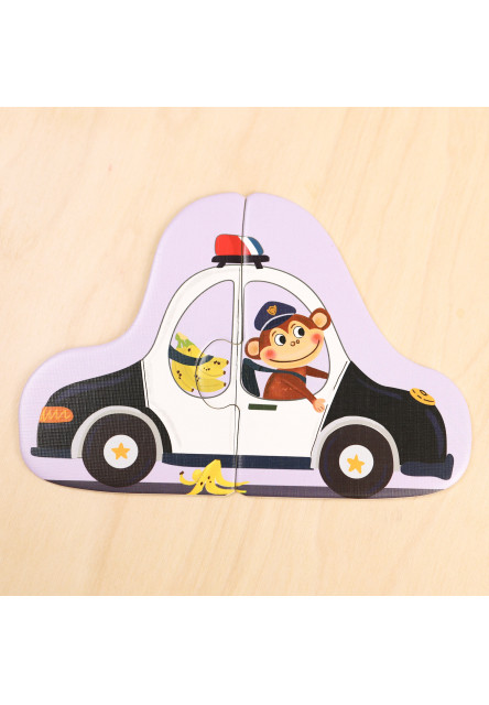 Prvé puzzle Doprava 6v1