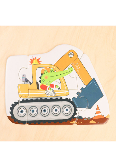 Prvé puzzle Doprava 6v1