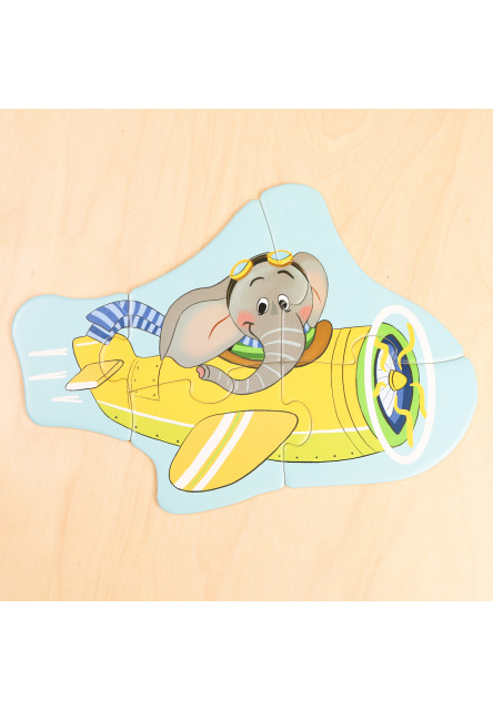 Prvé puzzle Doprava 6v1