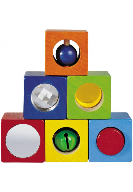 Zmyslové kocky – 6 ks