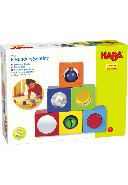 Zmyslové kocky – 6 ks