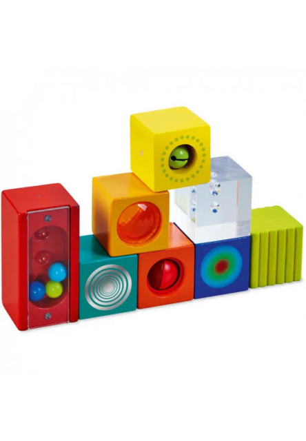 Zmyslové kocky – 8 ks