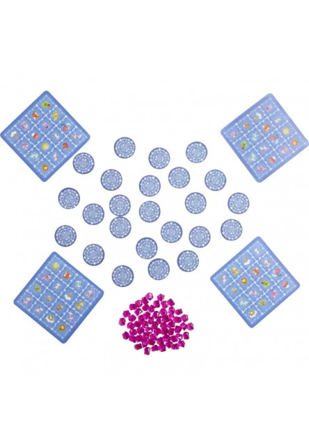 Spoločenská hra pre deti Magický jednorožec Trblietavé bingo od 3 rokov