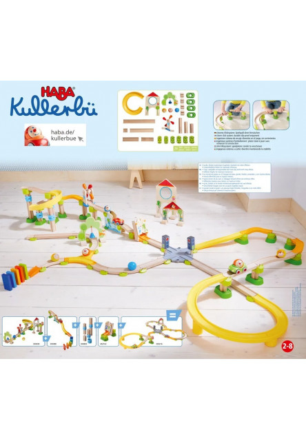 Guličková dráha Kullerbü - Veterný mlyn - 25 ks