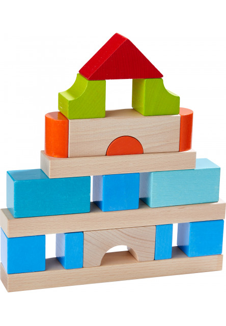 Moje prvé stavebné kocky Farebné