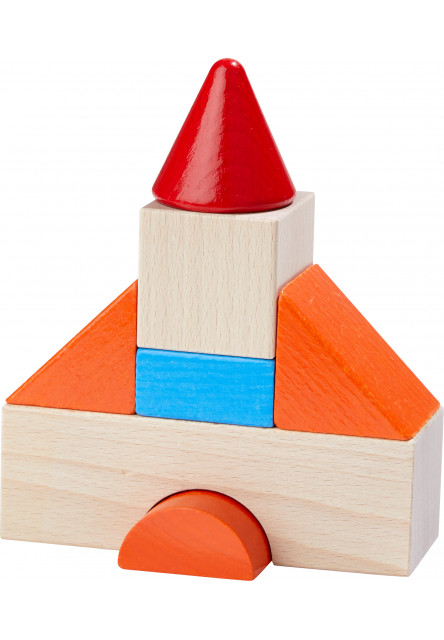 Moje prvé stavebné kocky Farebné