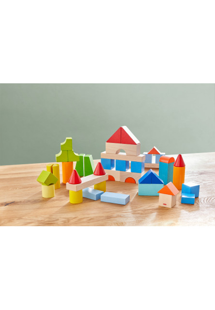 Moje prvé stavebné kocky Farebné