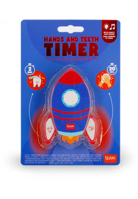 Časovač na umývanie rúk a čistenie zubov Legami - Vesmír