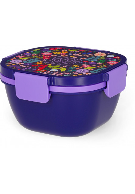 Desiatový box Legami 1700 ml - Kvety