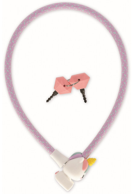 Zámok na bicykel Legami Bike Lock With Key - Bike Lock - Unicorn