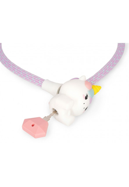 Zámok na bicykel Legami Bike Lock With Key - Bike Lock - Unicorn