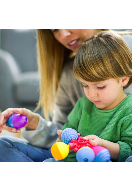 Trefl Lalaboom - Súprava spájacích korálkových blokov - 30 dielov