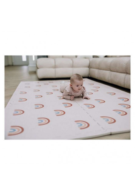 Free2Play Penová hracia podložka Puzzle 6 ks Rainbow