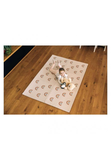 Free2Play Penová hracia podložka Puzzle 6 ks Rainbow