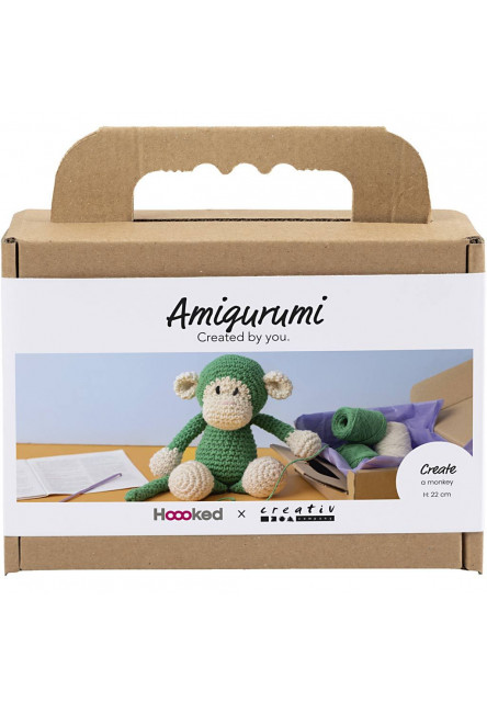 Sada na háčkovanie Amigurumi opica