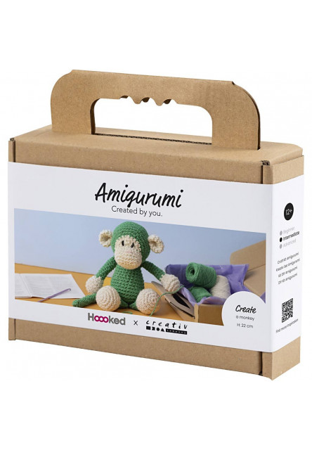 Sada na háčkovanie Amigurumi opica