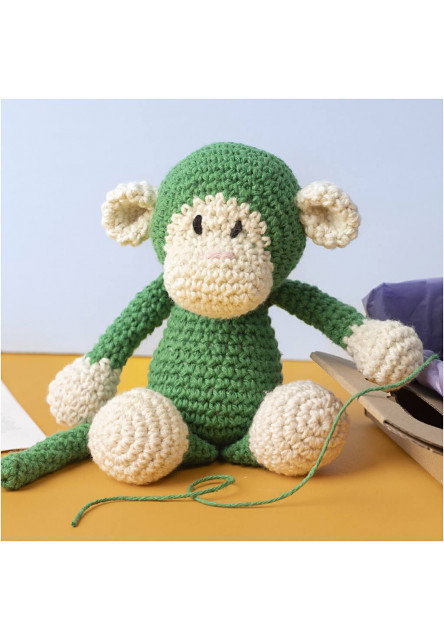 Sada na háčkovanie Amigurumi opica