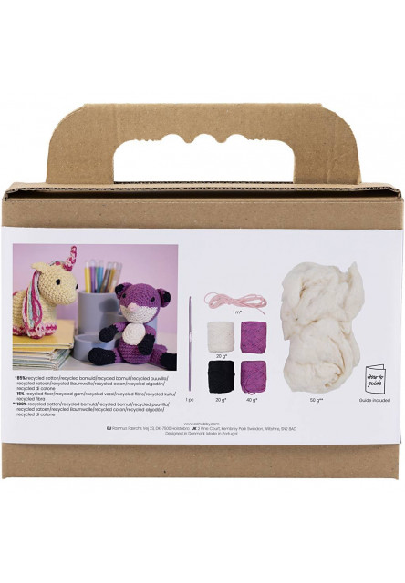 Sada na háčkovanie Amigurumi líška