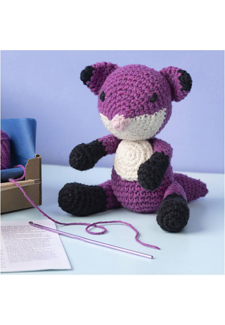 Sada na háčkovanie Amigurumi líška