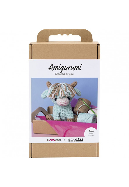 Sada na háčkovanie Amigurumi kravička