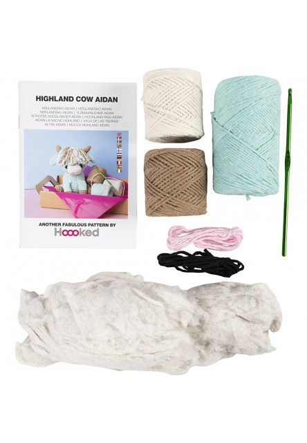 Sada na háčkovanie Amigurumi kravička