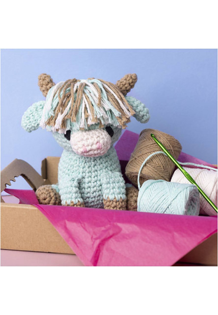 Sada na háčkovanie Amigurumi kravička