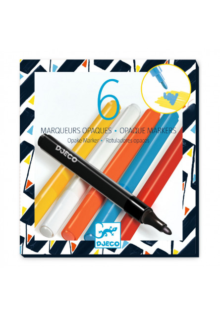 ENG: 6 opaque markers - Street Art