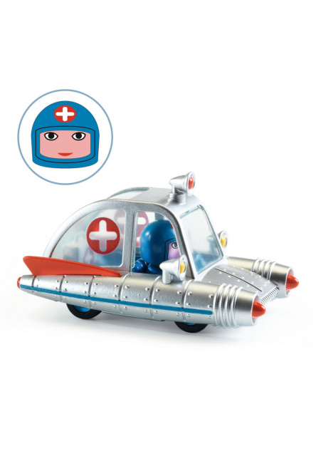 Crazy Motors autíčka: Vesmírna sanitka (Space Ambulance)