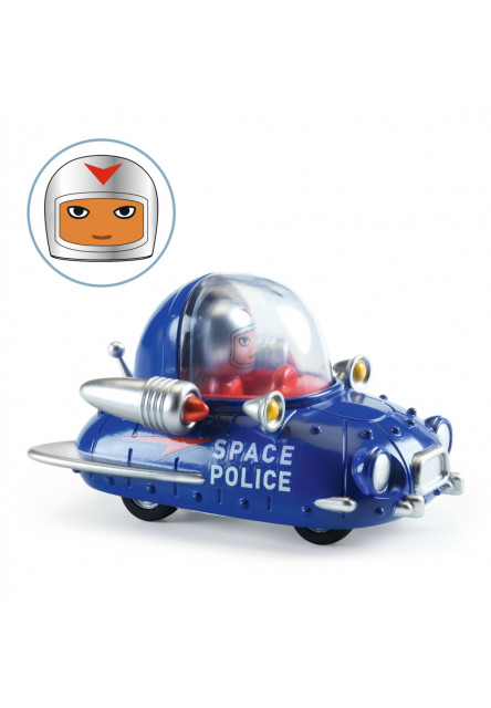 Crazy Motors autíčka: Vesmírna polícia (Space Police)