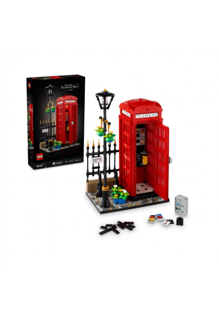 LEGO® Ideas Červená londýnská telefonní budka
