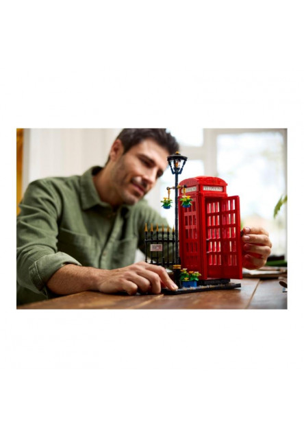 LEGO® Ideas Červená londýnská telefonní budka