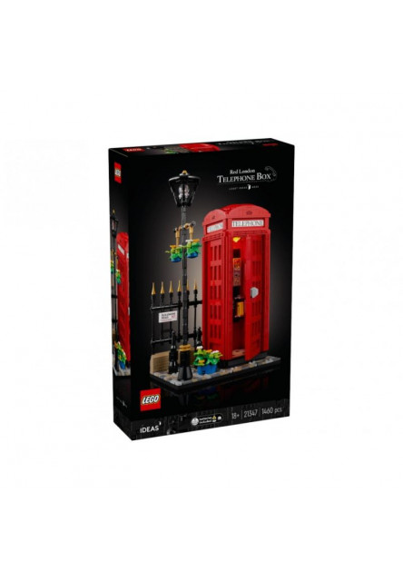LEGO® Ideas Červená londýnská telefonní budka