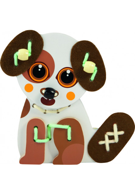 Trefl Drevená hračka Pes Papi