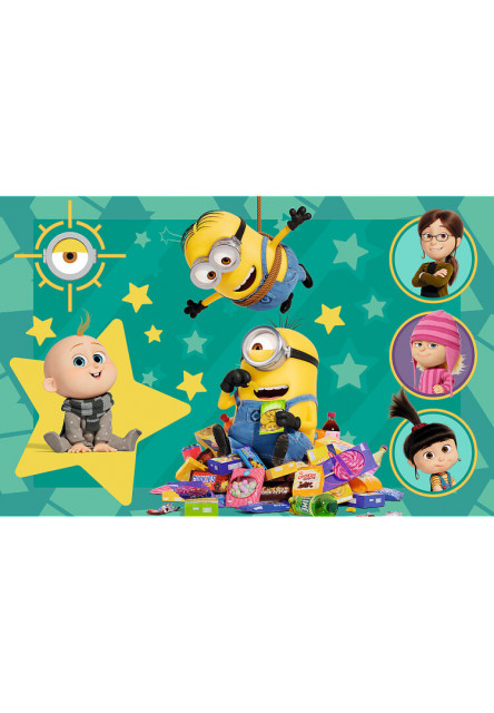 Trefl Minipuzzle 54 dielikov - Mimoni sú zábavní!