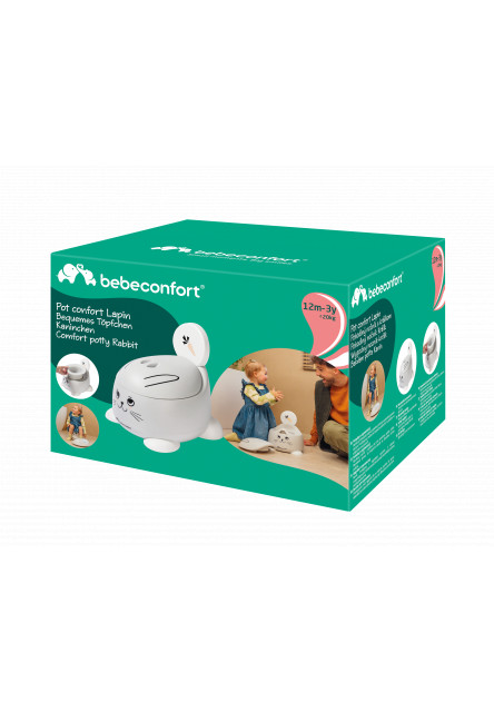 Nočník Comfort zajačik Grey