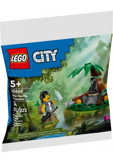 LEGO® Setkání s mládětem gorily