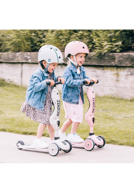Detská prilba scoot and ride - xxs - rose - Vizuálne poškodenie