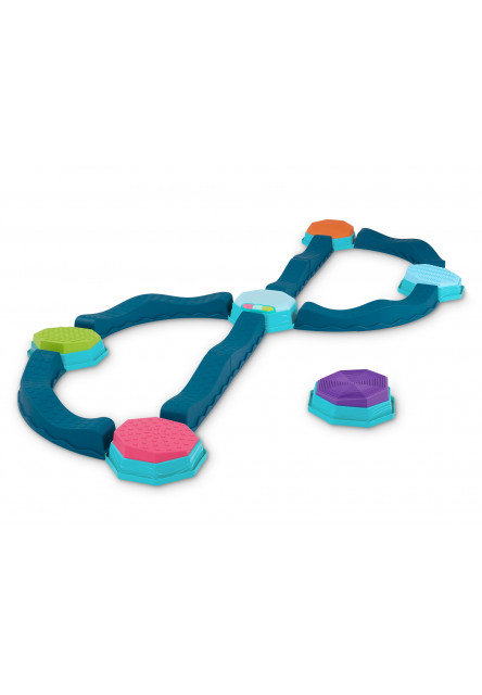 Prekážková dráha so stupienkami hudobná Balance & Groove