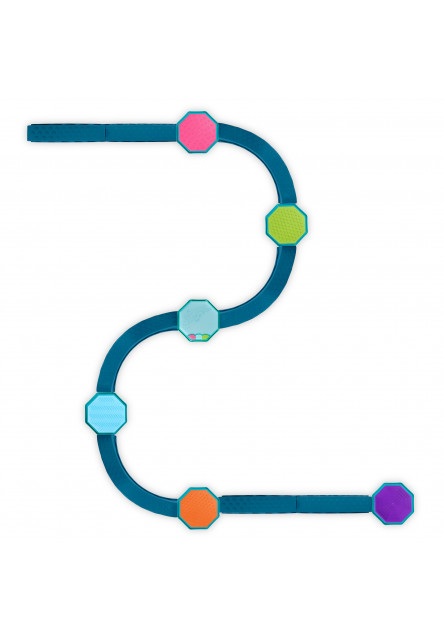 Prekážková dráha so stupienkami hudobná Balance & Groove