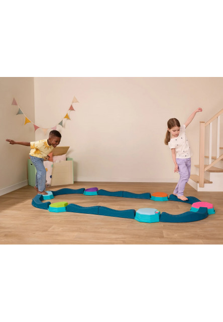 Prekážková dráha so stupienkami hudobná Balance & Groove