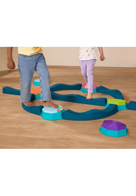 Prekážková dráha so stupienkami hudobná Balance & Groove