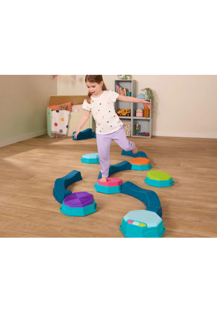 Prekážková dráha so stupienkami hudobná Balance & Groove